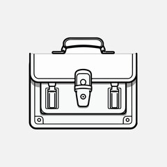 Briefcase icon for business use