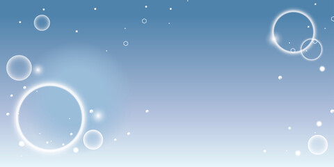 光が散りばめられた背景用イメージ素材　ブルー.