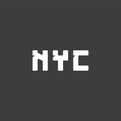 NYC lettering design