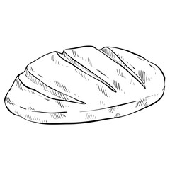 bread bakery hand drawn