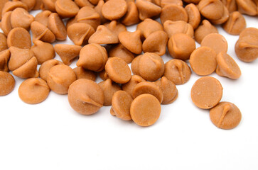 A Pile of Gourmet Butterscotch Baking Chips - Image 