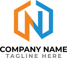 initial letter T logo free download for technology