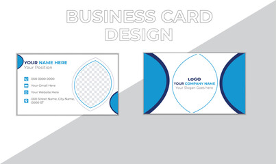 Fototapeta premium It is a corporate business card. Clean & Eye-catchy professional work.