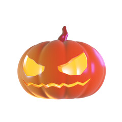 3D halloween pumpkin Png