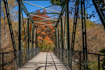 autumn bridge