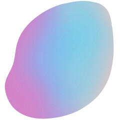 pink blue hologram liquid fluid abstract element