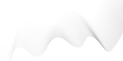 Modern white blend digital technology flowing wave lines background. Abstract glowing moving lines design. Modern white moving lines design element. Futuristic technology concept. Vector illustration.