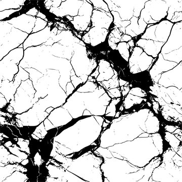 Marble texture organic luxury creepy grunge cracking old vintage marbled stone pattern, seamless perfect repeating tile vector, stone concrete granite black and white	