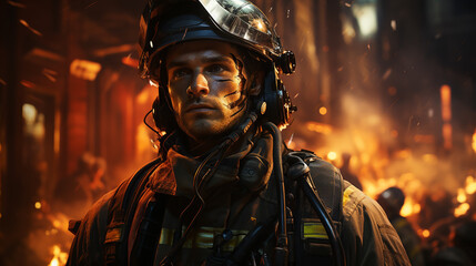 Fototapeta premium International Firefighters Day