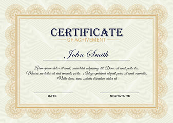 Customizable academic certificate templates