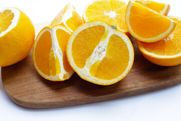 Fresh orange fruit, high vitamin c