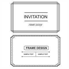 simple frame design, frame template