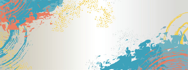 Vector Flat abstract sporty background