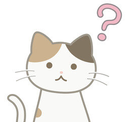 猫とハテナマーク