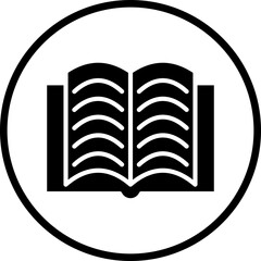 Vector Design Bibliography Icon Style