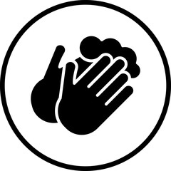 Obraz premium Vector Design Hand Washing Icon Style