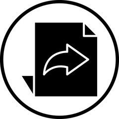 Vector Design File Transfer Icon Style