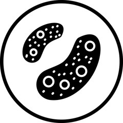 Vector Design Bacteria Icon Style