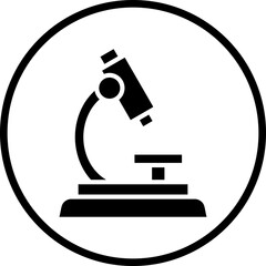 Vector Design Microscope Icon Style