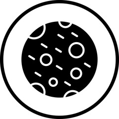 Vector Design Moon Icon Style