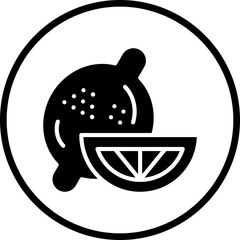 Vector Design Lemon Icon Style