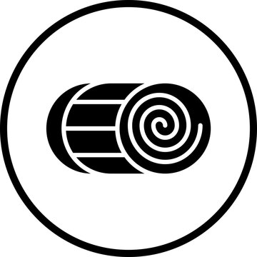 recommend clip art: Vector Design Hay Bale Icon Style
