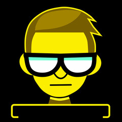 illustration of a face