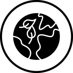 Eco Earth Icon Style