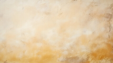 Colour old concrete wall texture background. Close up retro plain cream color cement wall...