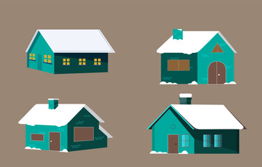 house icon set