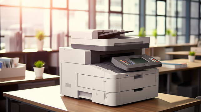 Multifunction or all in one printer office.