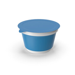 Blue Sour Cream Cup PNG