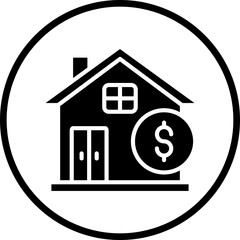 Cost Of Living Icon Style