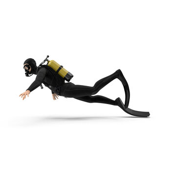 recommend clip art: Diver PNG