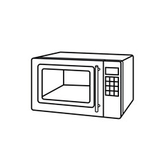 Obraz premium microwave oven icon