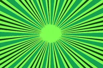 This creative concept in pop art style provides an abstract design with clouds, beams, and an isolated dots background. It's a layout template with halftone effects suitable for various  Generative AI