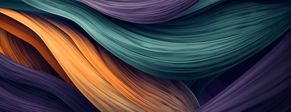 abstract background with waves, Abstract organic lines as wallpaper texture background © Planetz