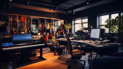 Collaborative Music Studio: Diverse Creations