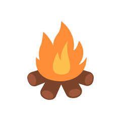 Camping Stuff Illustrartion