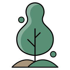 Fototapeta premium Porest Icon