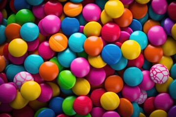 Fototapeta na wymiar Multicolored candy drops