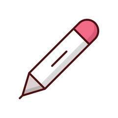 Edit tools icon isolate white background vector stock illustration