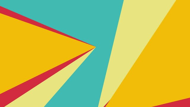 Simple colored shape background.