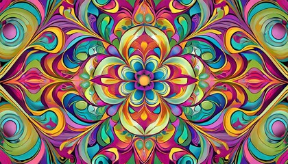 A Mesmerizing 3D Abstract Multicolor Visualization