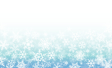 雪の結晶グラデーション背景