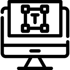 Font Design Icon