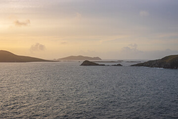 Dingle, Ireland - October 1 2023 "Wild Atlantic Way Scenic Road - Blasket's Viewpoint"