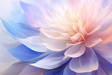 Fototapeta premium beautiful soft abstract flower background illustration