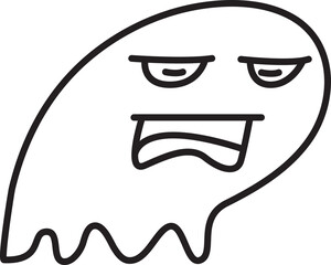 Doodle Monster Character Illustration
