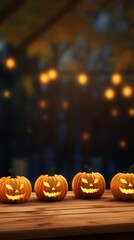 Mystical Jackolanterns Creating a Spellbinding Ambiance